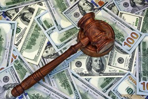 Money and a gavel