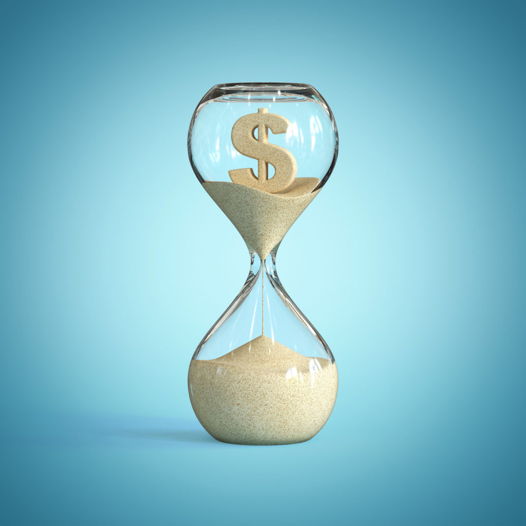 Hour glass image for tax lawyer blog Greg Spadea